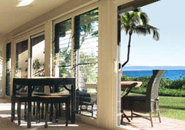 out door dining view